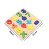 Kinder Alphabetische Arithmetik Anzahl Geometrische Formen Holz Puzzle Montessori Vorschule Lernen Lernspiel Spielzeug Für Kinder