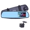 Car Dvr Camera Rearview Mirror Dash Digital Video Recorder Dual Lens Registratory Camcorder Full HD 1080P Auto 4.3 Inch