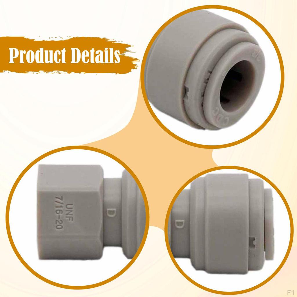Beer Push In Fitting Joint Quick Connection Brew Accessories Leakproof