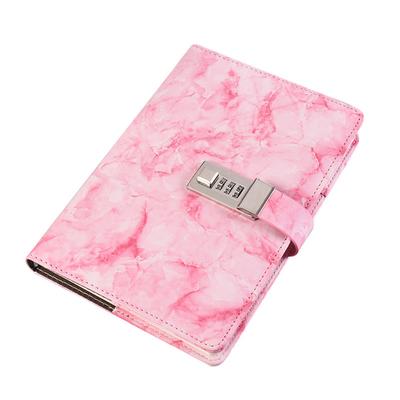 Password Lock Diary-PU Powder