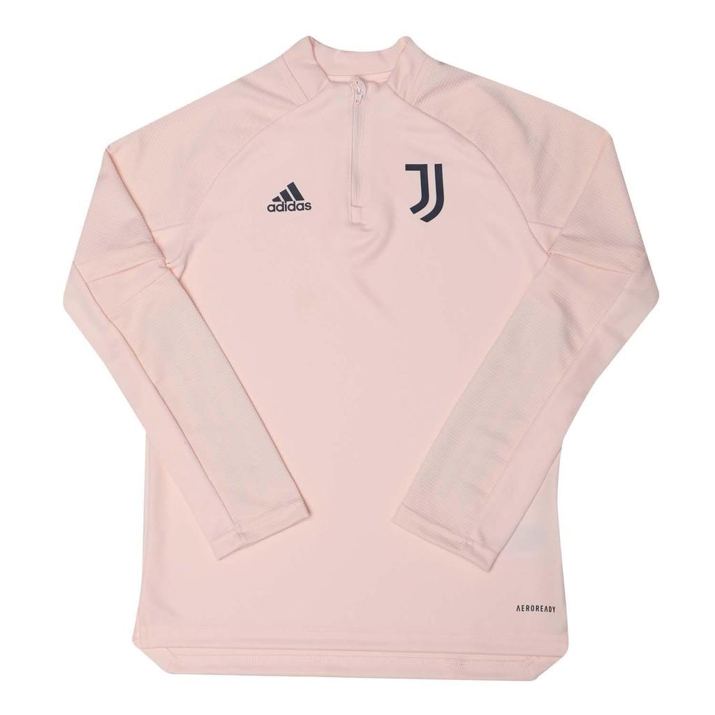 Adidas Childrens/Kids 2020/21 Juventus FC Quarter Zip Training Top