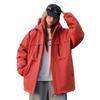 Men's Casual Cotton Jacket Hooded Solid Color Winter Daily    