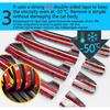 For VW T5 Volkswagen Transporter 2003~2015 Styling Stickers Decoration Chrome Door Handle Cover Refit Car Accessories
