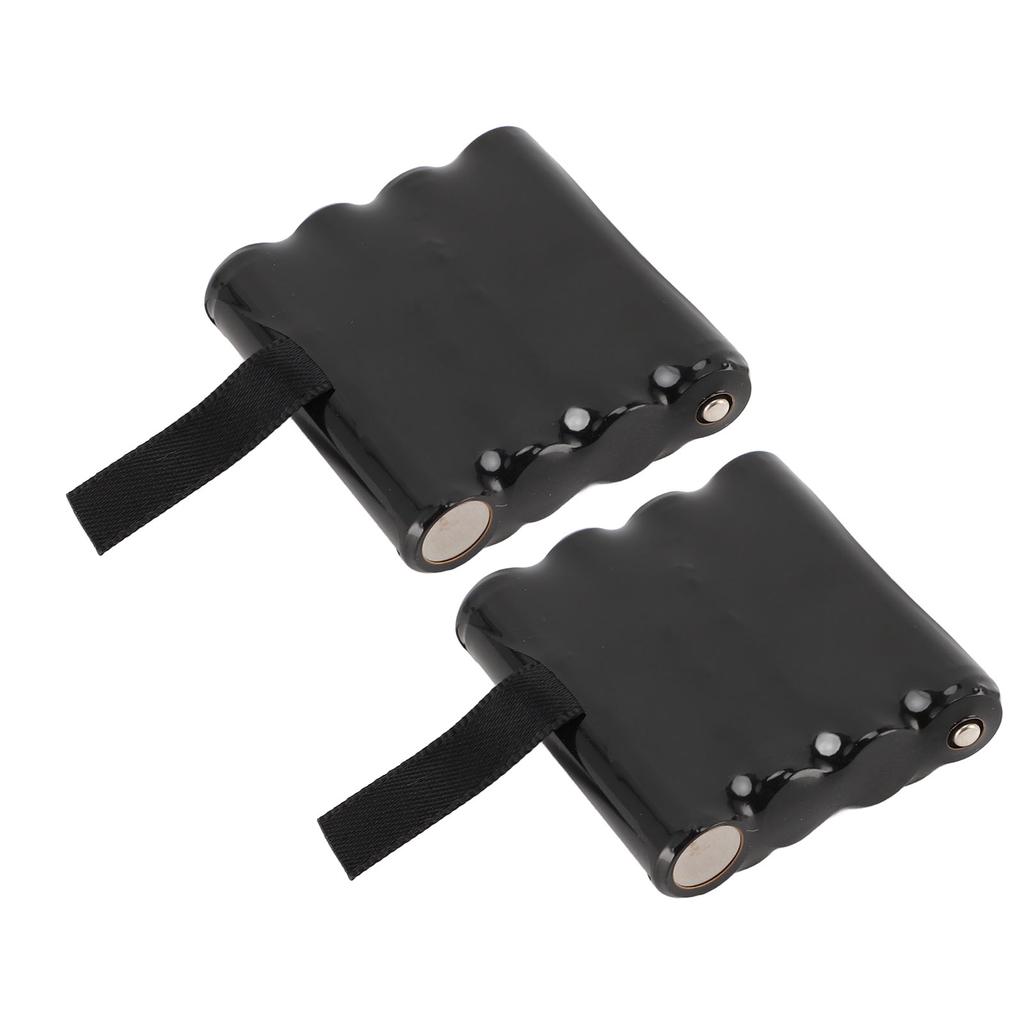 2 Pcs Radio Battery Replacement 4.8V 800mAh Battery for BP38 BP39 BP40 BT537 BT1013 FPB9404 GMR635