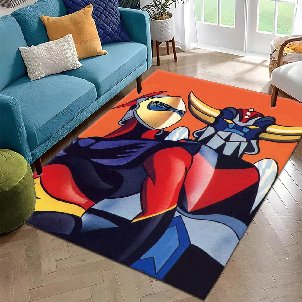 3D G-Grendizer Comic Anime Cartoon Manga Carpet Rug Art for Living Room Decor Home Bedroom Gift Fans Area Rug Non-slip Floor Mat