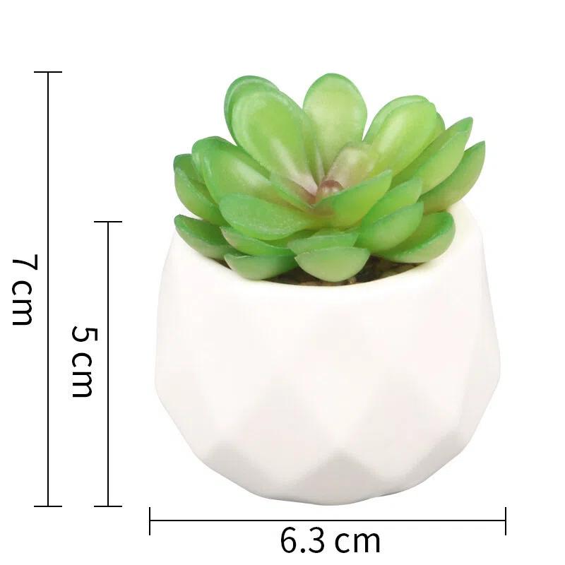 Искусственный суккулент бонсай мини вечнозеленый кактус суккулент пластиковые искусственные растения для декора дома спальни офиса в помещении и на улице