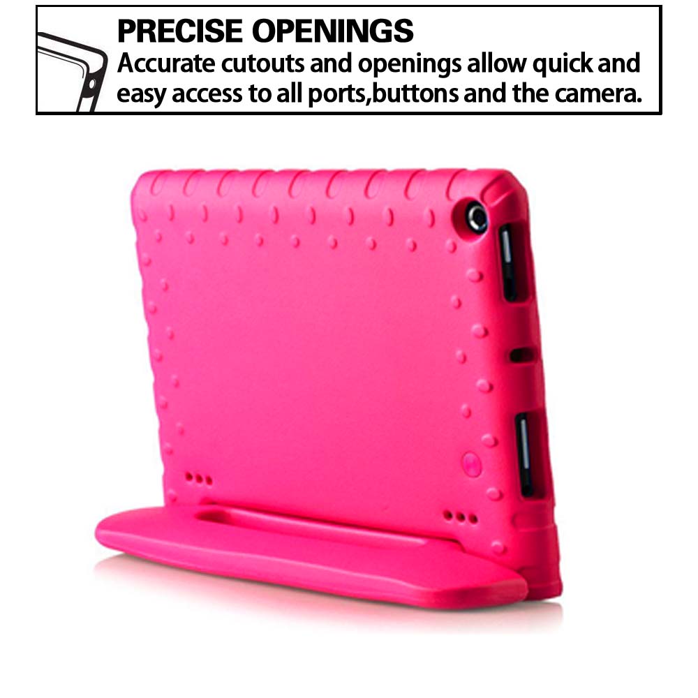 For Fire 8 Plus /Fire 7 5th 7th 9th Tablet Childs EVA Case Anti-fall Tablet Stand Cover for HD 8 6th 7th 8th