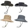 Brimmed Big Western Cowboy Hat Sun Protection Outdoor Fishing Cap Travel Gift