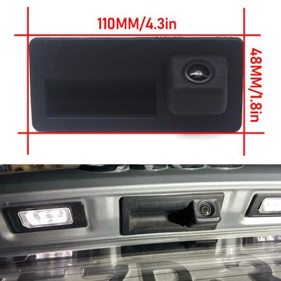 CCD HD Fisheye Rückfahrkamera Für Volkswagen Sharan Golf plus 2008~2019 Auto Kofferraumgriff Rückwärts Einparkmonitor Zubehör
