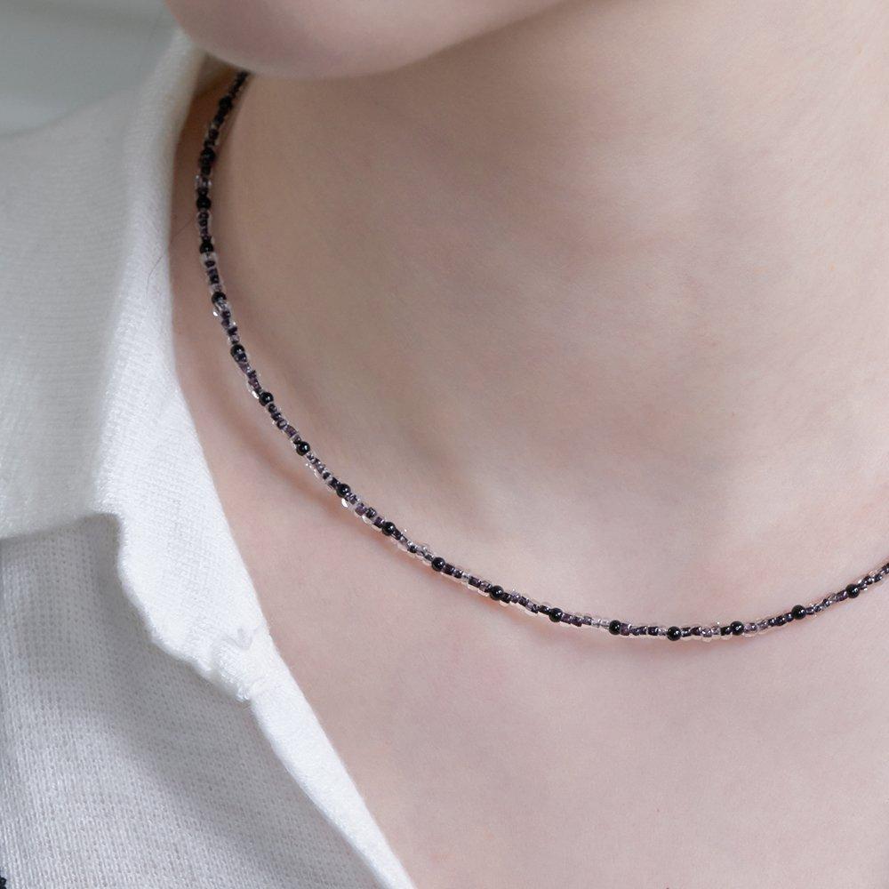 Prn278 Blackberry Beads Necklace