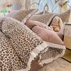 Lace-Trimmed Soft Cotton Cloud-Feel 4-Piece Bedding Set