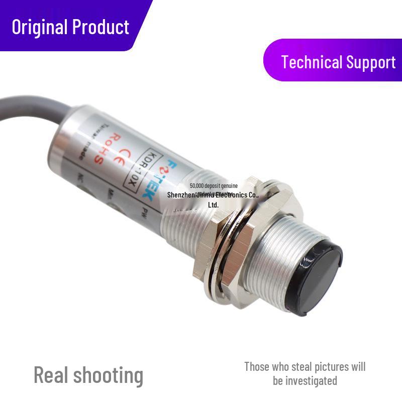 FOTEK KDR-10X M18 Reflective Cylindrical Photoelectric Sensor