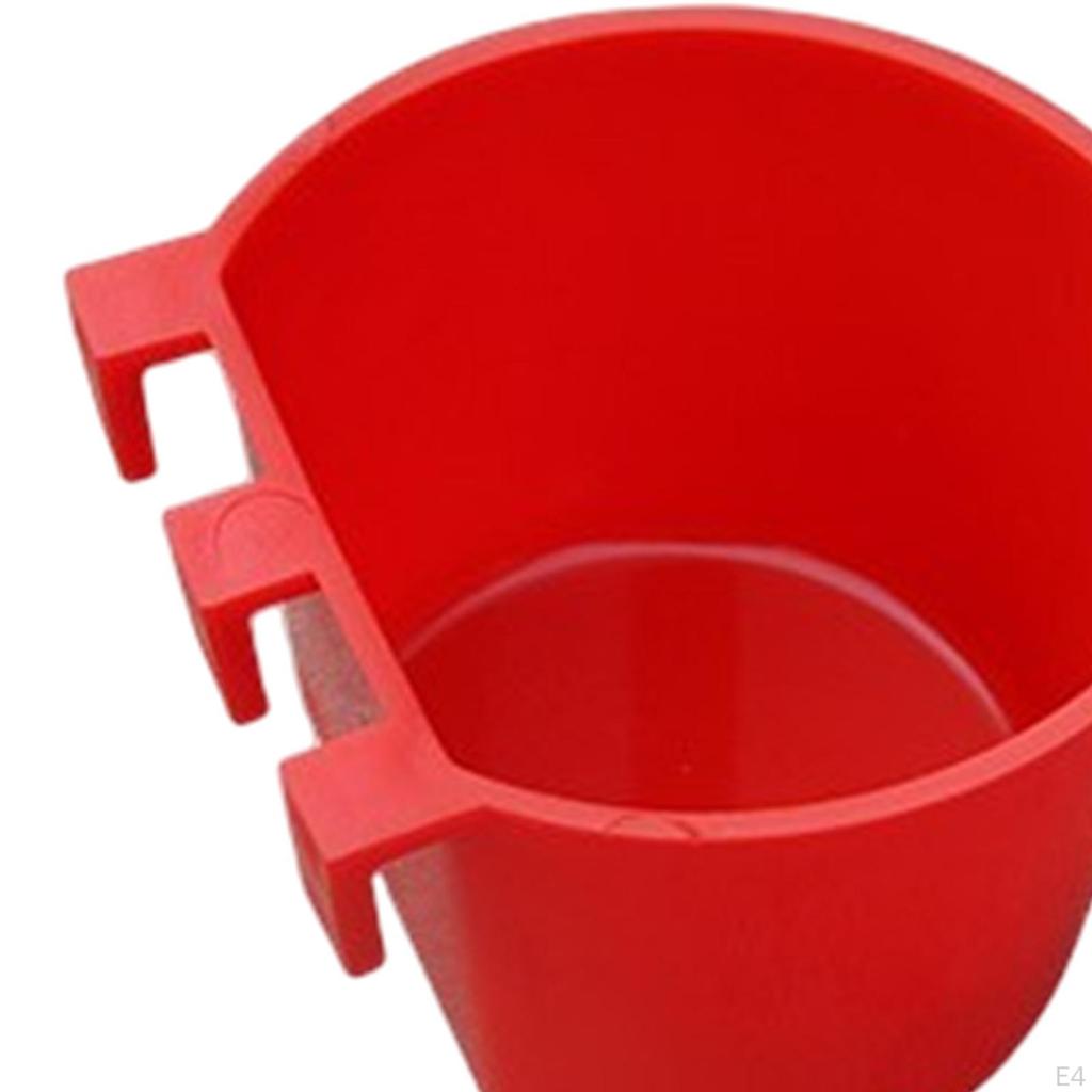 10 Pcs Bird Cage Feeder Tray Bath Tub