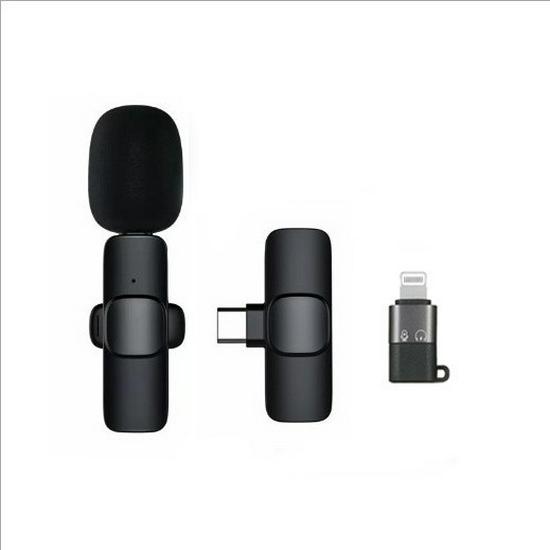 Cross-Border K9 Wireless Lavalier Microphone for Outdoor Live Streaming and Vlog Noise Reduction