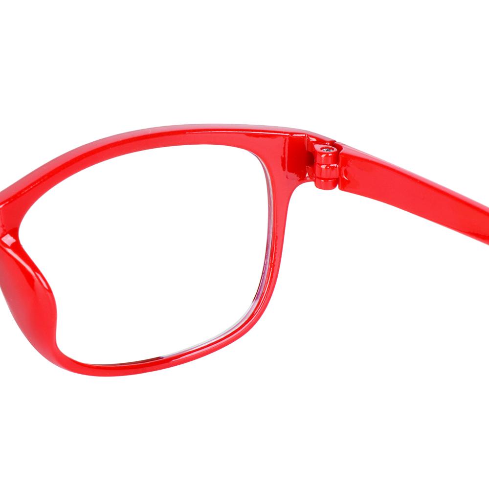 Classic Clear Lens Unisex Flat Mirror with Blue Film Computer Eyeglasses Frames Reading Glasses