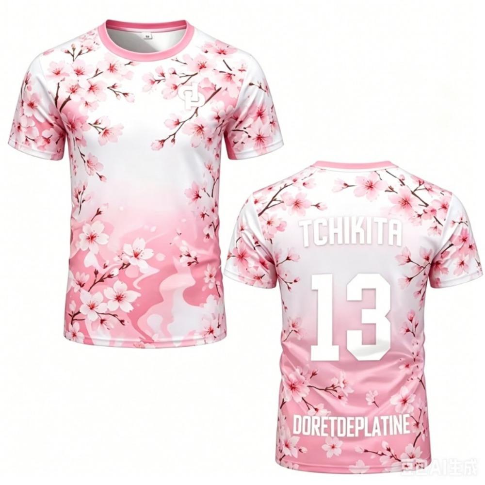 Completo Estivo per Bambini con Stampa 3D a Motivi da 90 Minuti Maglia da Calcio T-shirt Asciugatura Rapida Traspirante Adatto per l'Uso Quotidiano