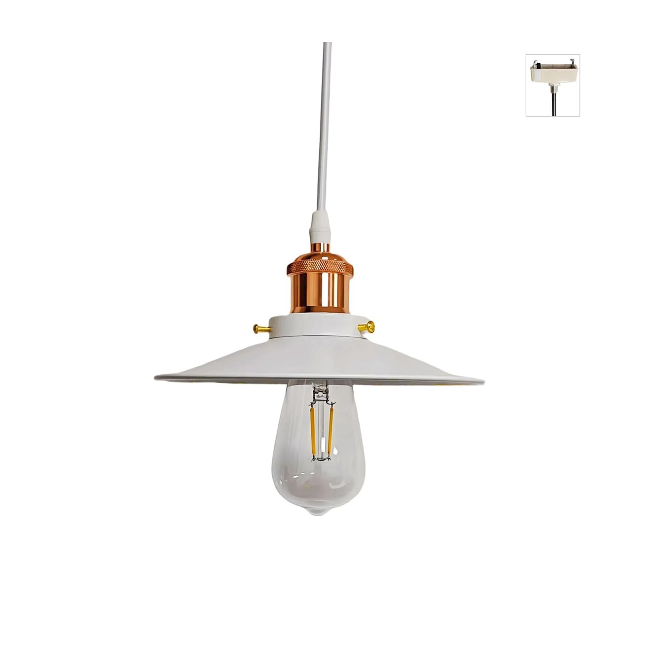 

Antique Retro Pendant Light, Single Light, Hanging Dining Light, Nordic Style, E26E27 Base, Suitable for Living Room, Dining Table, Entryway,