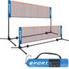 Rxakudedo Badminton Lightweight Portable Badminton Practice Easy Width Height Adjustable Includes Storage Portable for Outdoor Use Anywhere Net, Net,