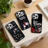 My C-Chemical Romance MCR Phone Case For iPhone 17,16,15,14,13,12,11 Plus,Pro Max,XS,Colorful Silver Black Cover