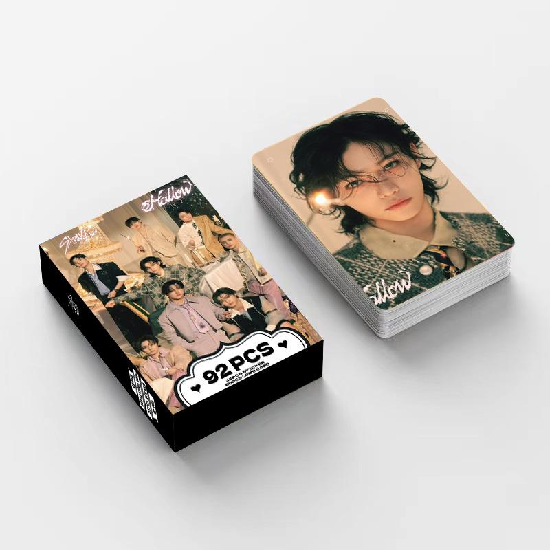 92Pcs Stray Kids Skzoo Lomo Cards Double-Sided Hd Photo Cards New Album Photocard Collection Set