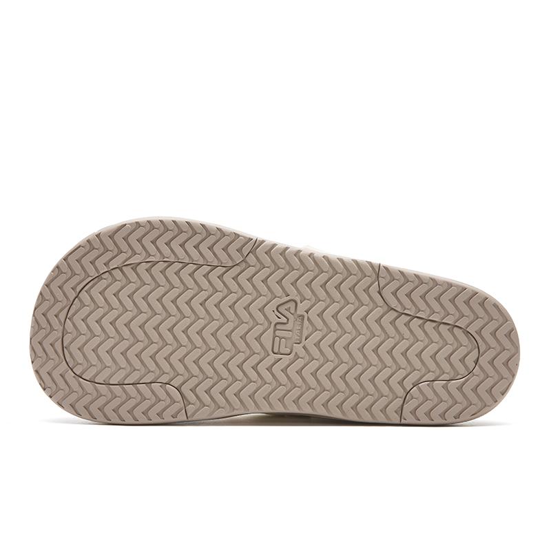 FILA SMILA Closed Toe Slippers Women's Milk White/Breeze Purple F12W621508FGZ