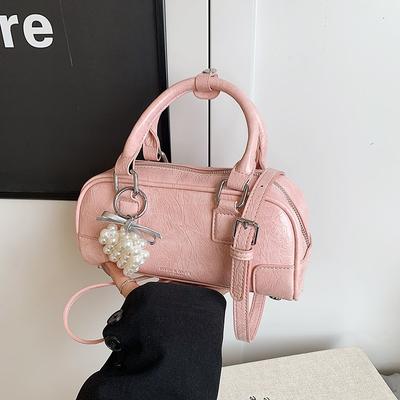 Nischen-Textur-Handtasche Damen-Tasche neu einfache Kissen-Tasche vielseitige Schulter-Umhängetasche