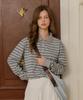 Makeumokeu Button Rugby Striped Rugby Shirt_2Colors