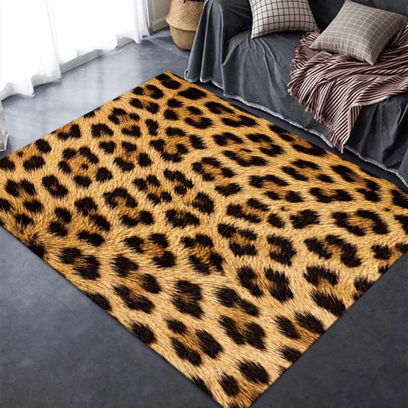 2025 New Leopard Print Carpet Rug for Living Room Bedroom Home Sofa Decoration,Kids Play Non-slip Floor Mat15