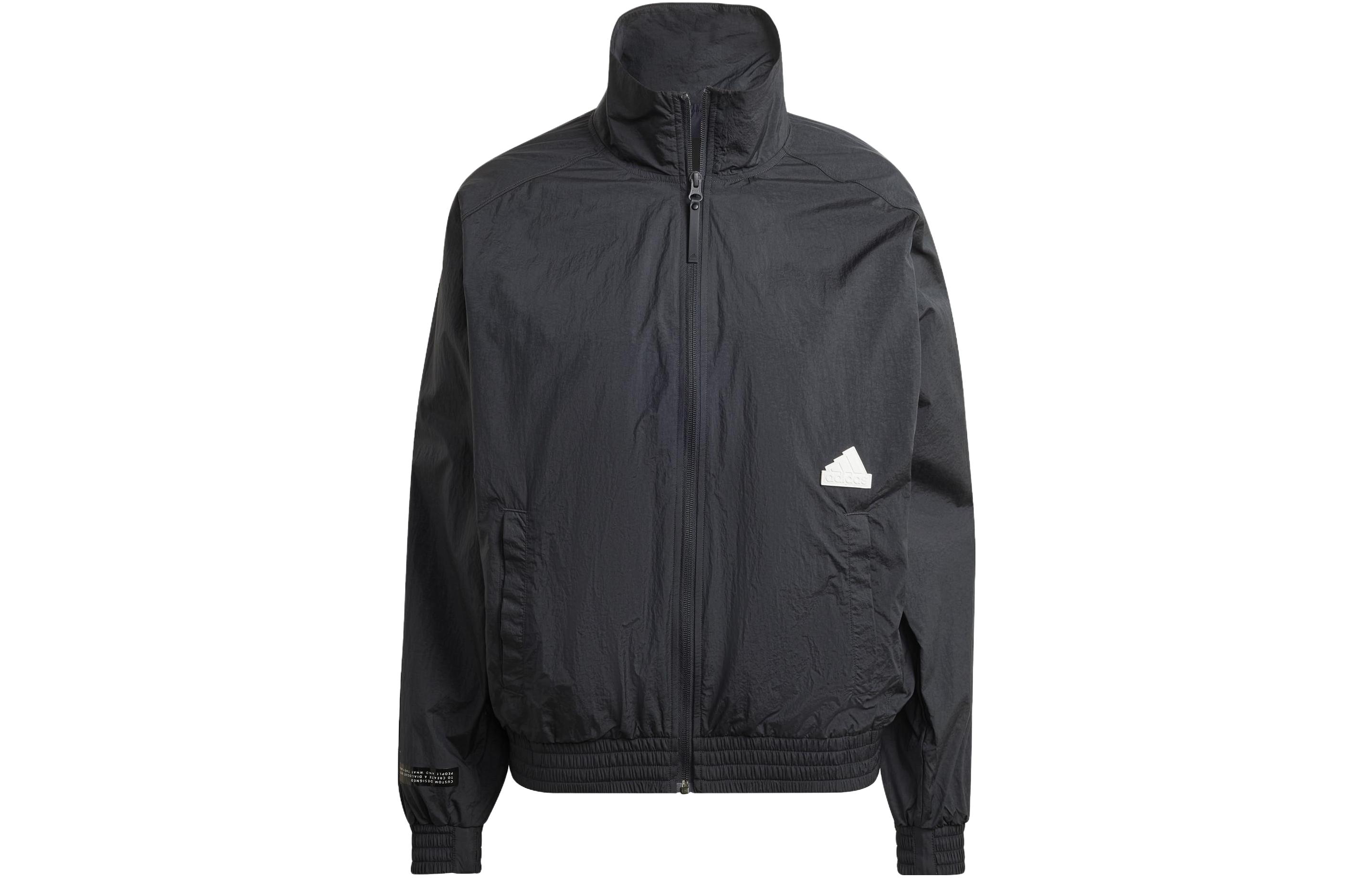 Adidas Jackets Women s Black Stand Collar Moderate Other HG4359 S