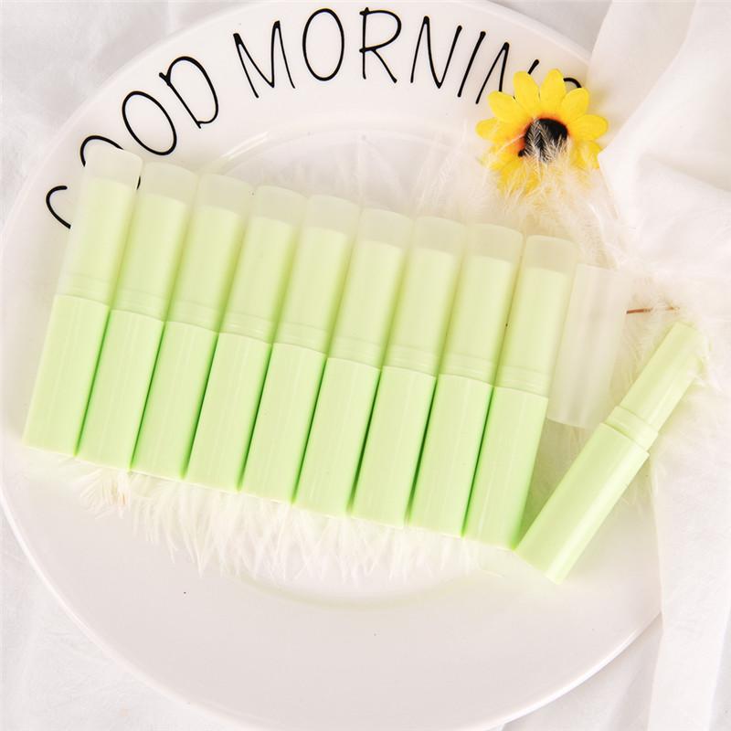 10Pcs Empty Lipstick Tube Plastic Lip Balm Container Lipstick Gloss Sub-Bottling