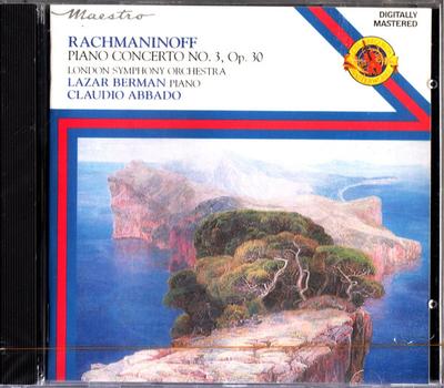 CD SERGEI VASILYEVICH RACHMANINOFF - L - Piano Concerto No. 3, Op. 30 MYK44715 CBS Masterworks 1988 Europe Classical Used