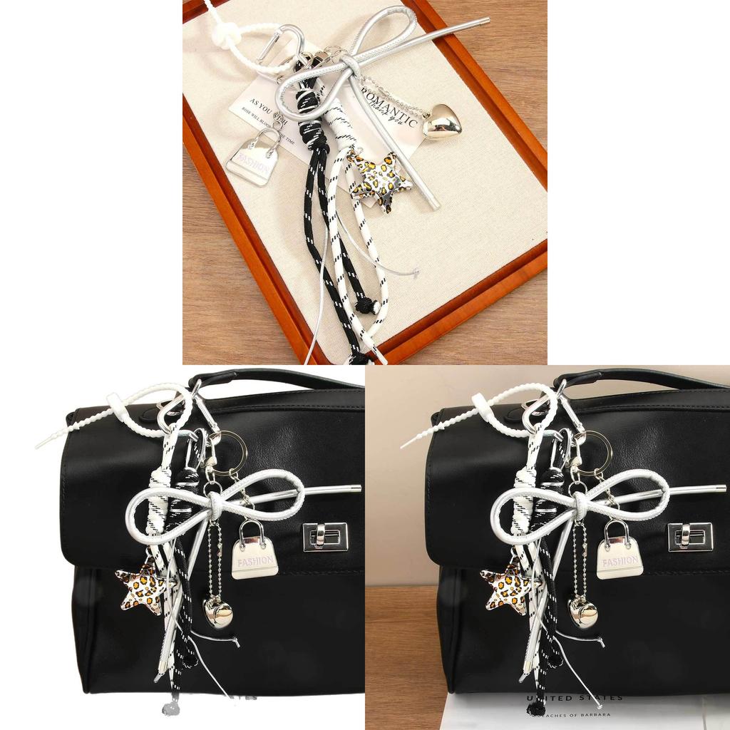 Miu Leopard Print Star Keychain For Personalized Bag Decor And Gift Ideas