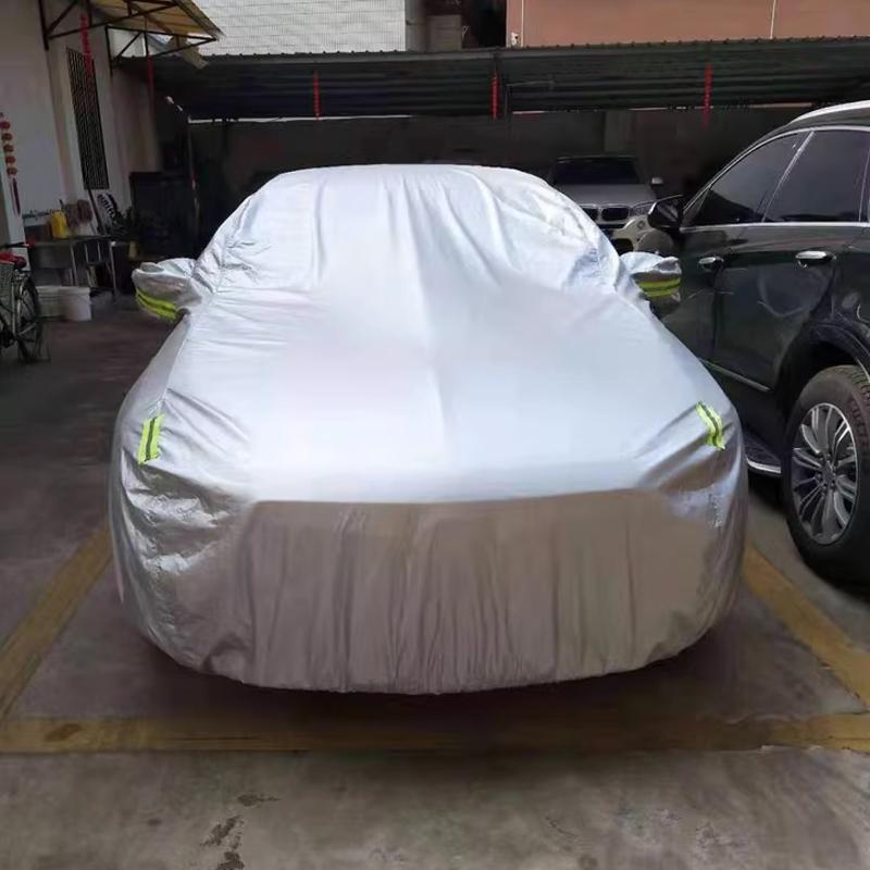 Outdoor Full Car Cover For Mazda CX-70 with Reflective Strips Waterproof Snowproof Dustproof UV Protection Auto Accessories