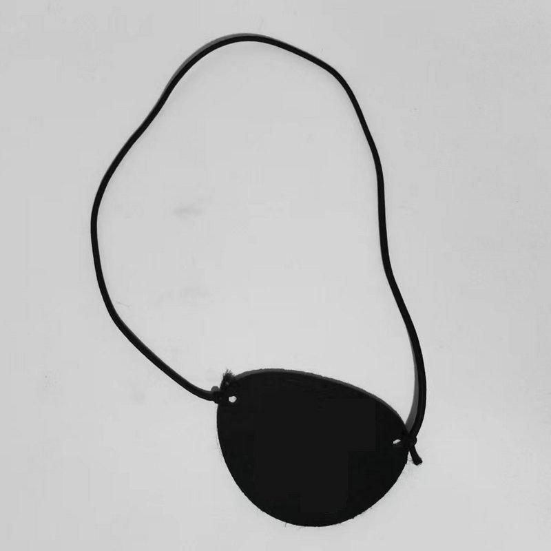 

Реквизит для костюма пиратского черепа на Хэллоуин из фетра и маски для глаз Eye mask, Black чёрный