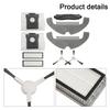 1 Set For D10 Plus  2/RLD32GD Robot Main Side Brush Filter Bags Vacuum Cleaner Accessories Kits Spare To Replace