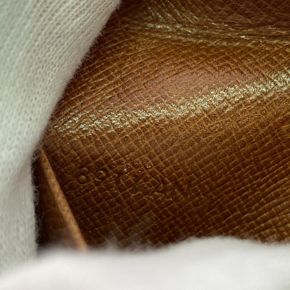 LOUIS VUITTON M60905 Vintage Bifold Wallet, Billfold, Card Case, Pass Case Monogram Monogram Portovie Cult Bleu Bill Compartment Brown Monogram Used