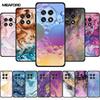 Marble Soft Case For Oneplus 13R Fashion Black Edge Capa Silicone Back Cover Shockproof Phone Case for Oneplus ACE 5 ACE5 Pro