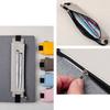Adjustable Elastic Bands Pen Holder, Pencil Holder, Zippered Pen Sleeve Pouches for Hardcover Journal, Notebook, Planner