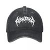 Metal Logo Baseball Cap Multiple Colors New Vintage Washed Cotton Baseball Cap Parent Kids Sun Hats