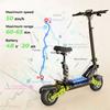2026 Elektrofahrzeug D2Plus 48V20Ah 1000W 45KM/H 60KM PL mit LED App Sitz