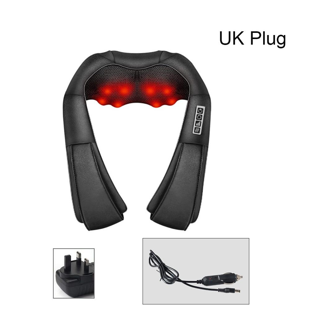 

Deep Kneading Electric Neck Massager U Shape Design Shoulder Massager Full Body Massage UK Plug