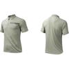 Anta Training Series Lettered Pullover Knitted Sports Polo Shirt Men Polo Shirts Gray-Olive 152427138-2