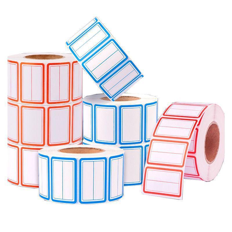 Waterproof Self-Adhesive Label Stickers for Office Classification and Memos
