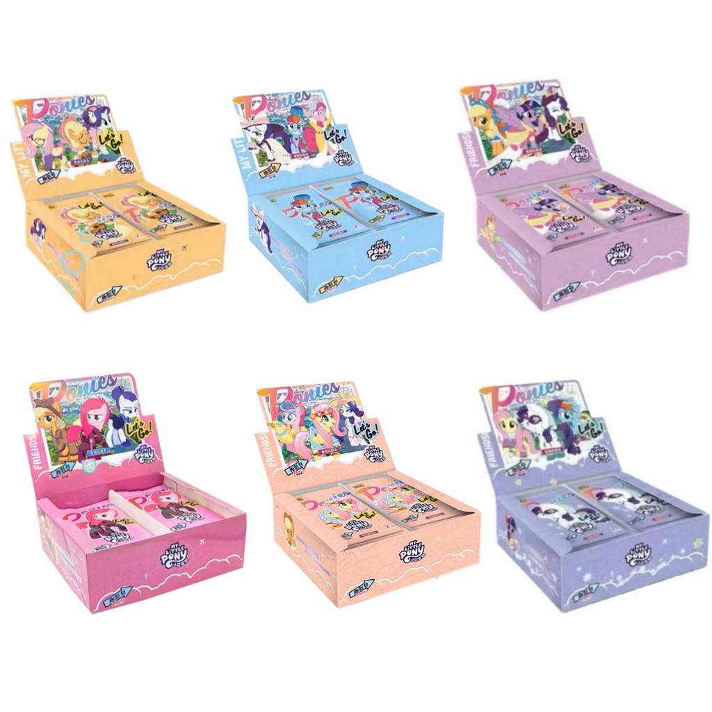 My Little Pony Complete Fun Shadow Set Box Applejack Fluttershy Rare Collection CR Prerelease Card Card