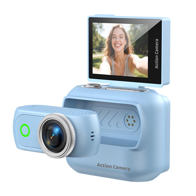 Thumb Panoramic Sports Camera: Outdoor Cycling, Anti-Shake, Detachable, Magnetic, WiFi Recording