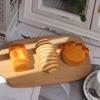 1PCS New Simulation Toast Slow Rebound Decompression Pinch Simulation Bread Holiday Gift Creative Gifts