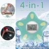 Ice Bath Thermometer with Timer Waterproof Floating Cold Plunge Thermometer, Water Thermometer for Ice Bath Tub Swimming Pool