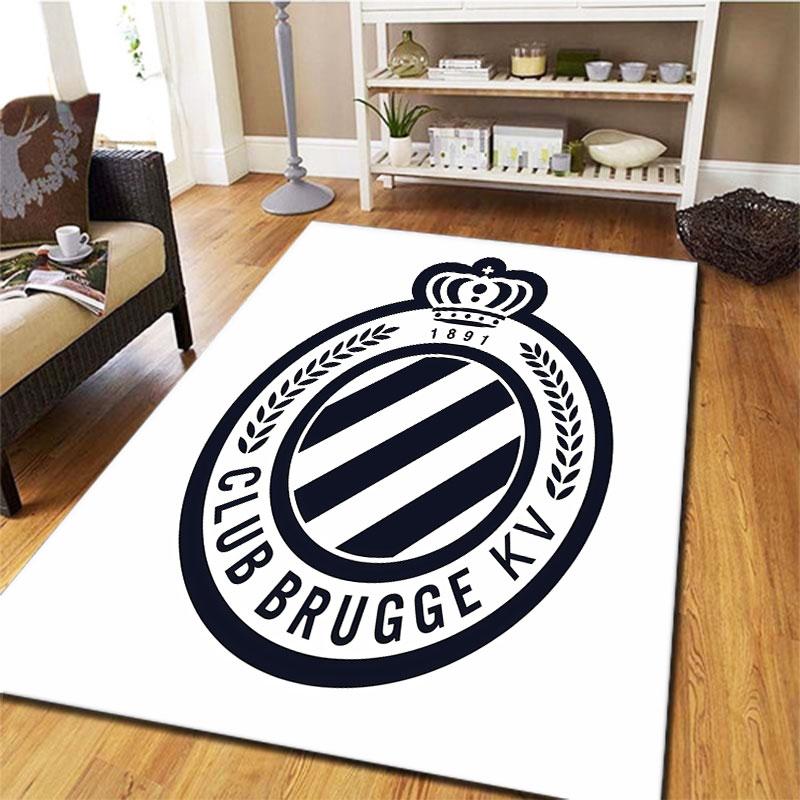 Club Brugge KV Carpet Rug for Living Room Bedroom Home Sofa Decoration,Kids play Non-slip Floor Mat