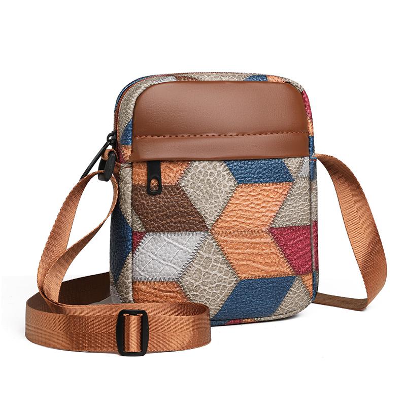 Neutral rectangular bags for men and women, with multiple colors, suitable for travel and photography, shoulder bags
