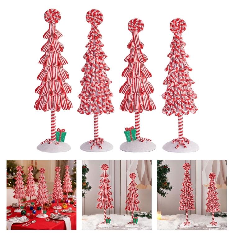Lebhafter Zucker Weihnachtsbaumschmuck Langlebiger PVC-Schmuck für Feiertagsfeier Heim Büro Dekoration
